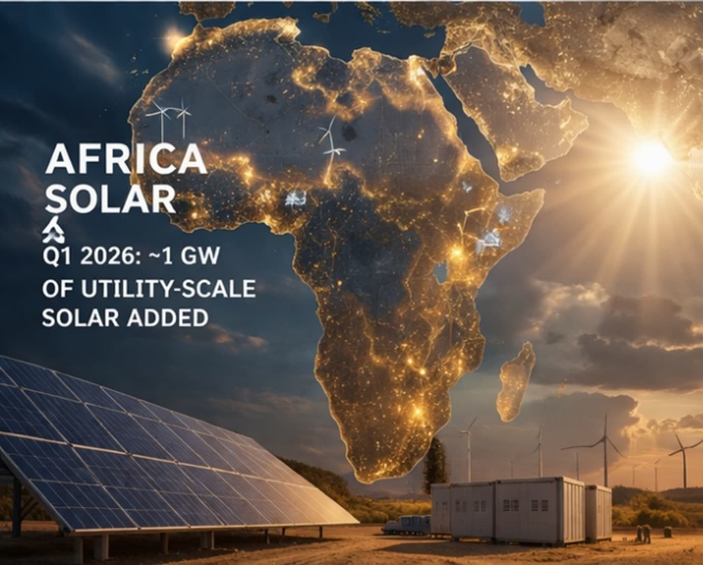 Africa Adds Nearly 1 GW of Utility-Scale Solar in Q1 2026